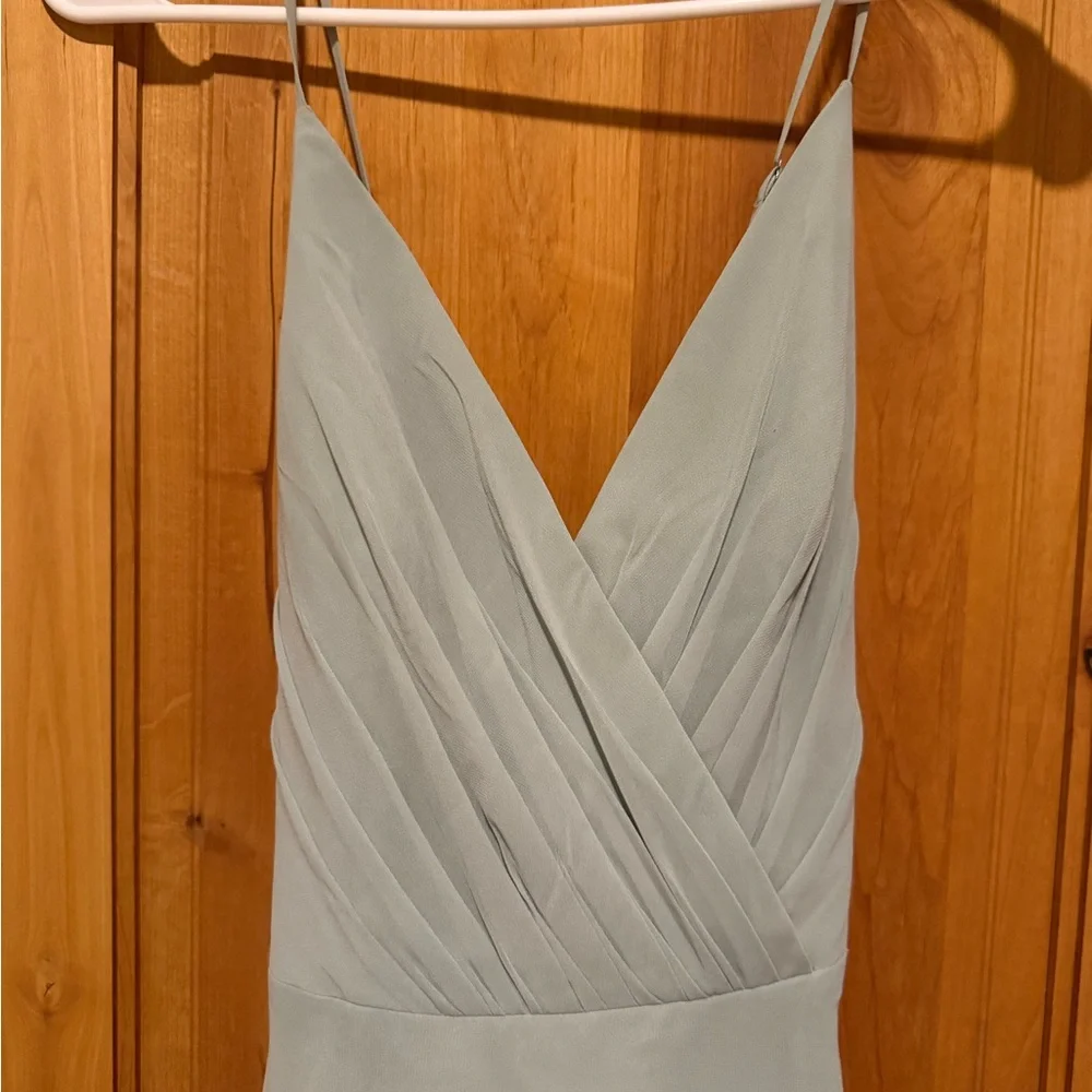 David's Bridal Bridesmaid Dress Size 6 - Picture 2 of 6